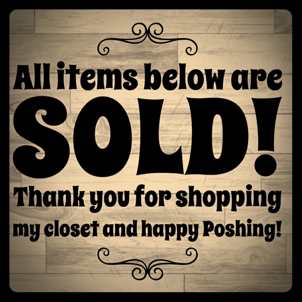 💸All items below are sold 🧾